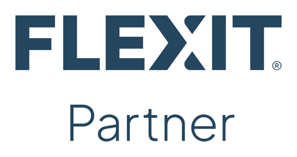 Logo av Proventa Innemiljø AS med Flexit Partner tekst.